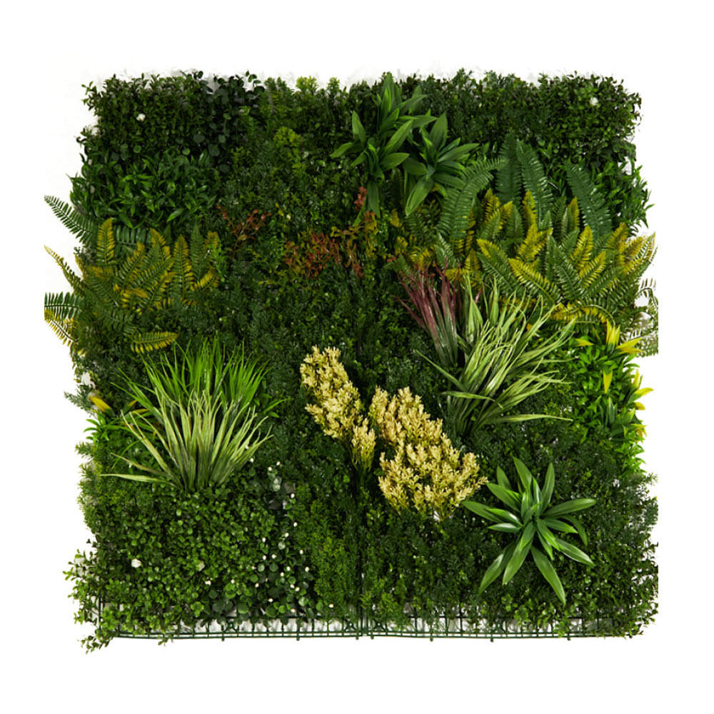 Самшитовые коврики на стену Premium Grass,  коллекция FloraScape,  «LushAura 100 х 100» - фото