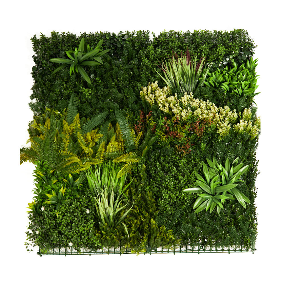 Самшитовые коврики на стену Premium Grass,  коллекция FloraScape,  «VerdiWall 100 х 100» - фото
