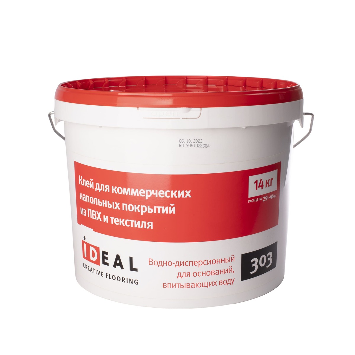 Клей для напольных покрытий iDEAL,  коллекция 303, «IDEAL 303 14кг (Для коммерческого линолеума)» - фото