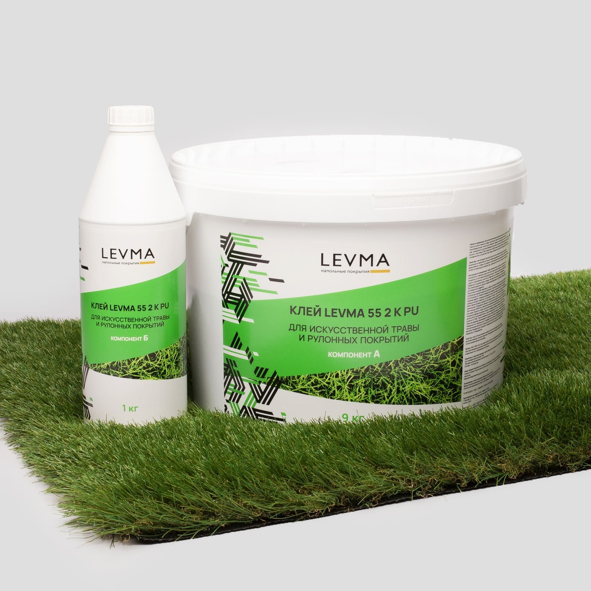 Клей для искусственной травы Levma,  коллекция Tricol,  «Levma 55 2K PU 10 кг» - фото