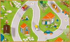 Выбор ковра в детскую комнату: материалы, размеры и цветовые решения