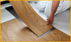 Укладка самоклеющегося напольного покрытия ContesseFloors