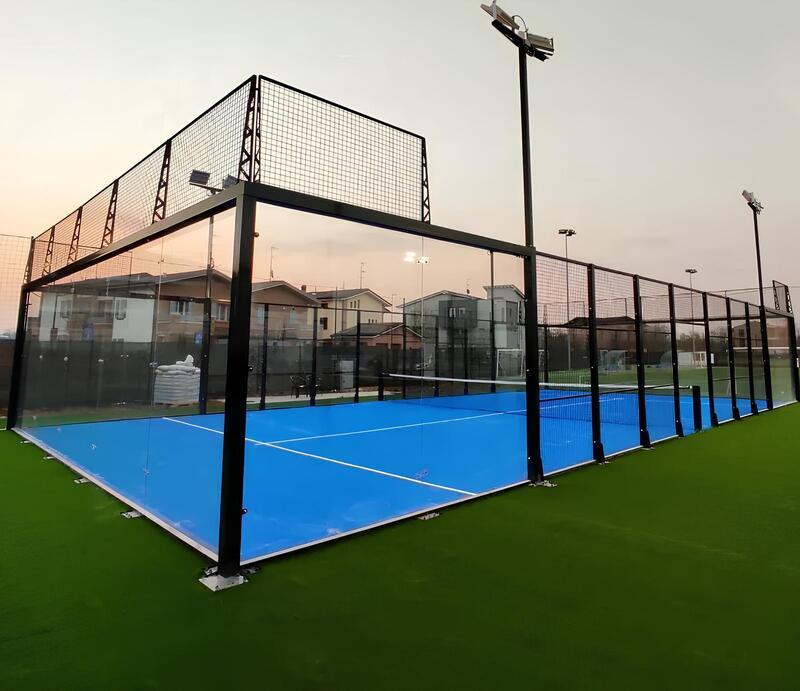 Поле для падл-тенниса Premium Grass,  коллекция Padel, «Padel Tennis 12 Blue (20 х 10 м)» - фото