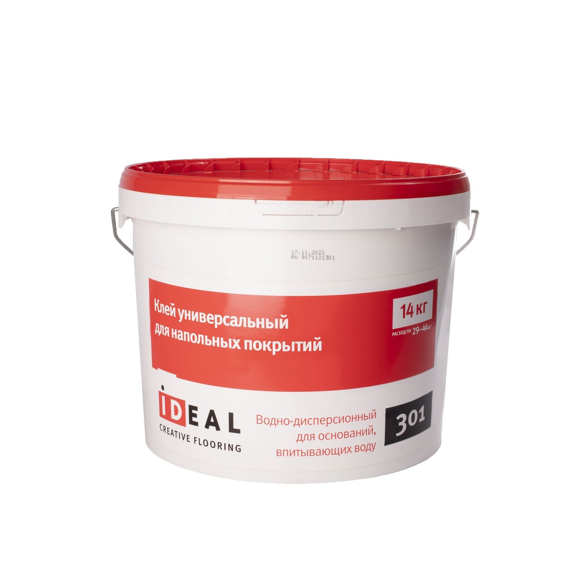 Клей для напольных покрытий iDEAL,  коллекция 301, «IDEAL 301 14кг (Универсальный)» - фото