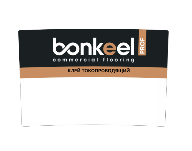 Клей для напольных покрытий Bonkeel,  коллекция Prof, «Токопроводящий 12 кг» - фото