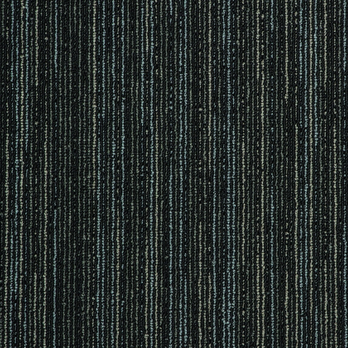 Ковровая плитка Bonkeel,  коллекция Age, «Strip Black» - фото