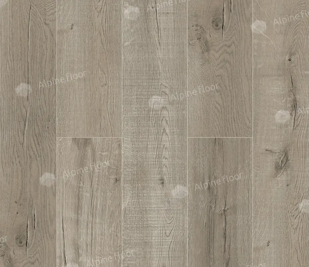 Кварцвиниловая плитка (SPC) Alpine Floor,  коллекция Real Wood, «Дуб VERDAN» - фото