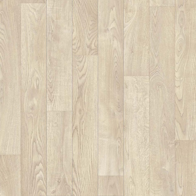 Линолеум бытовой iDEAL,  коллекция Pietro, «White oak 116S» - фото