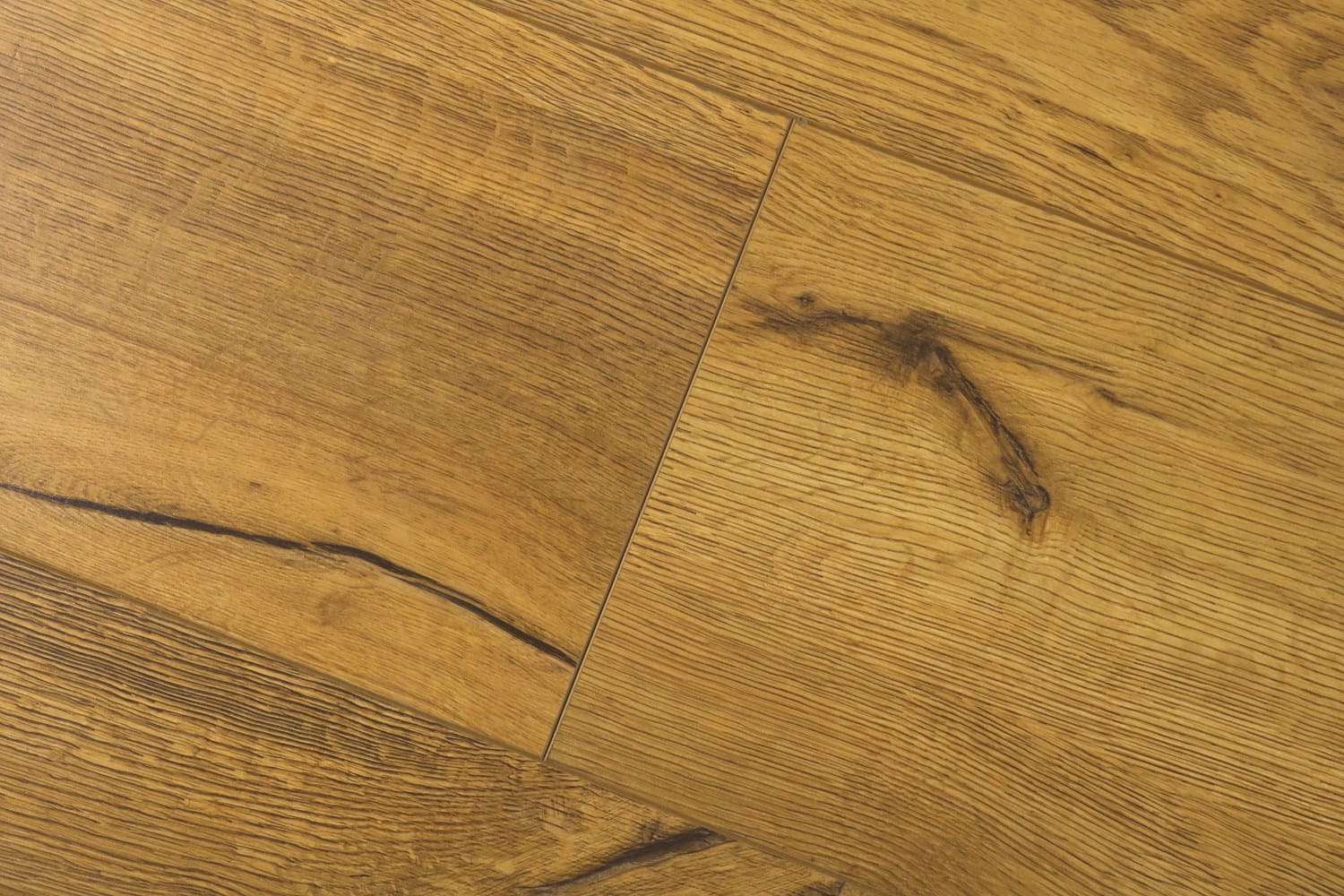 Ламинат 34 класса Robust Wood,  коллекция Fortis, «Дуб Бакаут» - фото