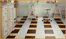 Укладка мармолеума