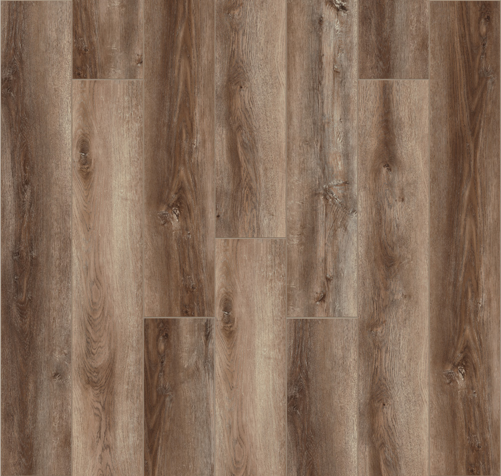 Кварцвиниловая плитка (SPC) КронаПласт,  коллекция CronaFloor Wood, «Дуб Охрид» - фото