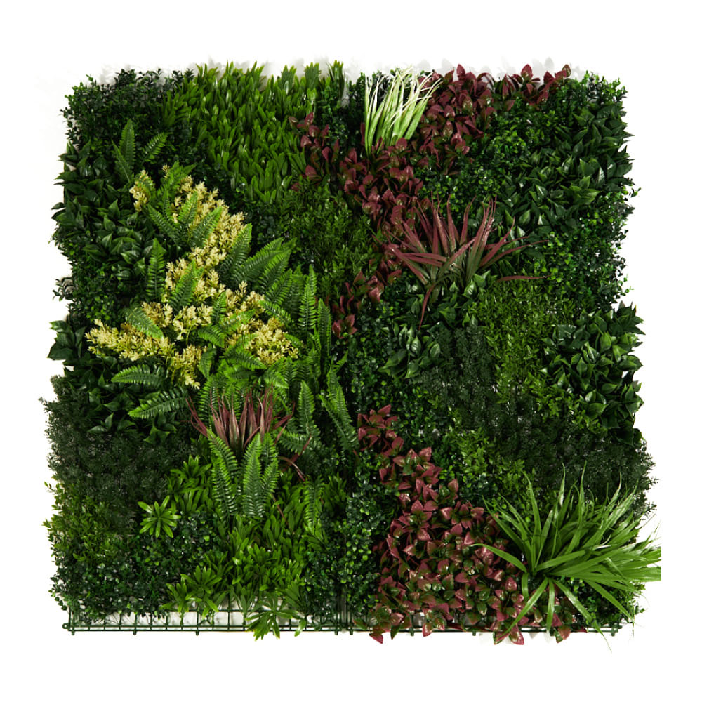 Самшитовые коврики на стену Premium Grass,  коллекция FloraScape,  «RainRoot 100 х 100» - фото