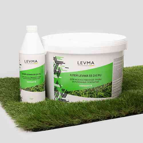 Клей для искусственной травы Levma,  коллекция Tricol,  «Levma 55 2K PU 10 кг» - фото