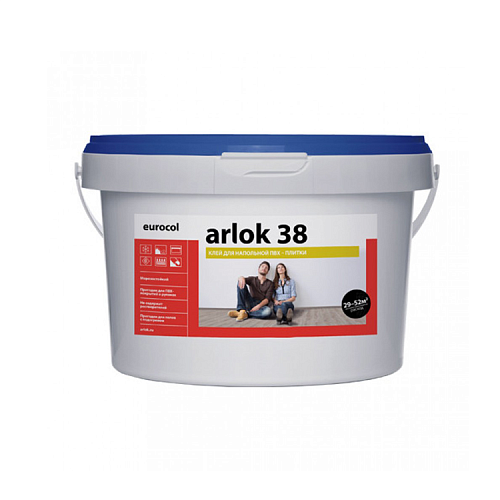 Arlok 38 6.5кг (Клей для плитки ПВХ и коммерческого линолеума)