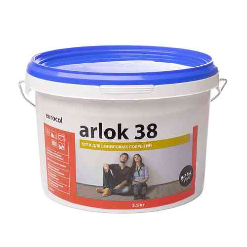 Arlok 38 3.5кг (Клей для плитки ПВХ и коммерческого линолеума)