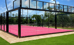 Premium Grass Padel Tennis 12 Pink (20 х 10 м)