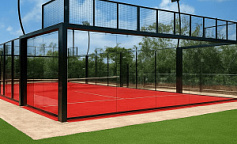 Premium Grass Padel Tennis 12 Bright Red (20 х 10 м)