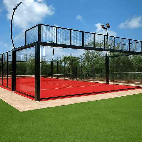 Padel Tennis 12 Bright Red (20 х 10 м)