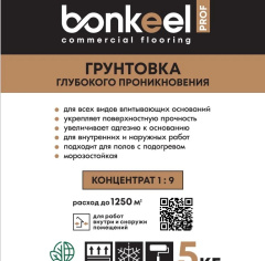 Bonkeel Грунтовка глубокого проникновения Bonkeel Prof, 5 л, суперконцентрат 1:9_6328795