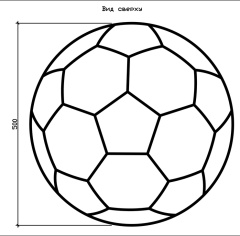 Гумибо.лэнд Полусфера Футбольный мяч 500_5527090