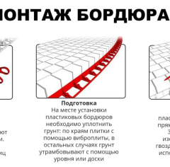 New Fix Якорь пластиковый к 3-х метровому бордюру New_6253325